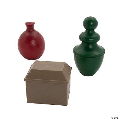 Wise Men Gifts Molded Plastic Nativity Pageant Props - 3 Pc.