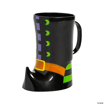 Witch Boot Plastic Mugs - 12 Pc.