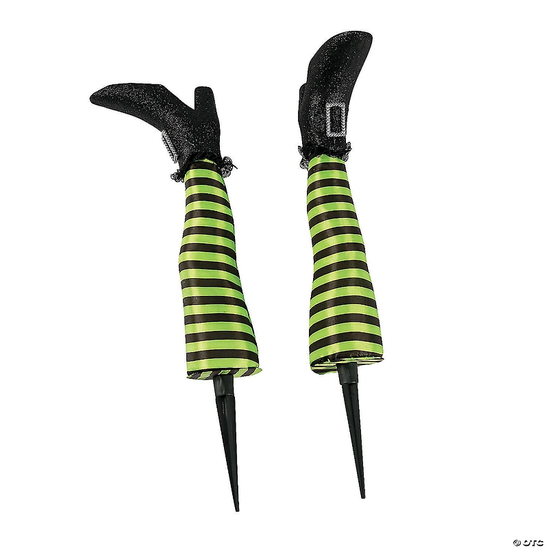 Witch’s Legs Yard Stakes Halloween Decoration