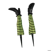 Witch’s Legs Yard Stakes Halloween Decoration