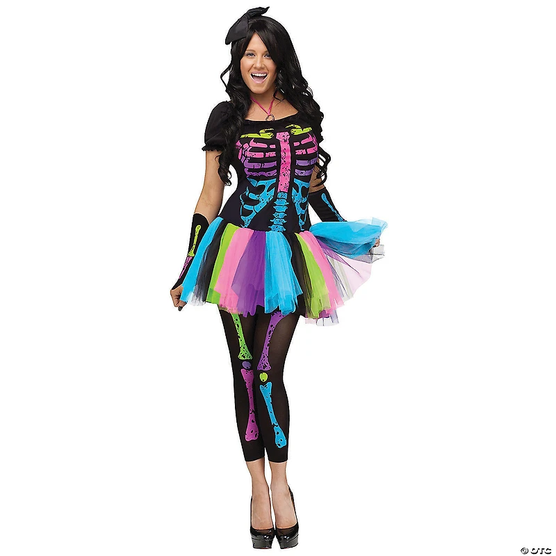 Women’s Funky Punk Bones Costume