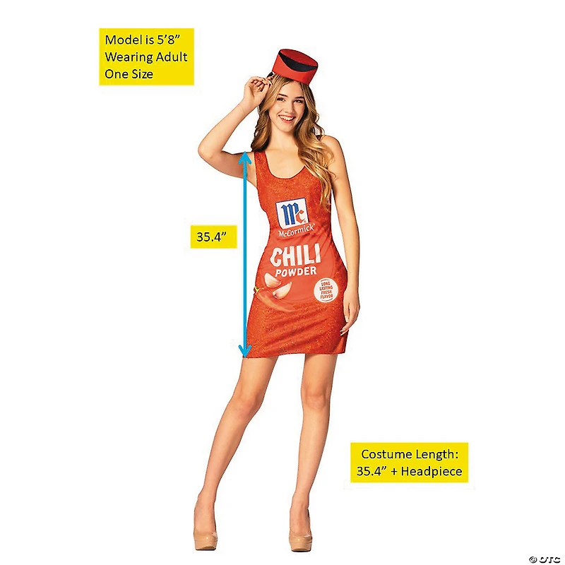 Women’s McCormick™ Chili Spice Dress Costume