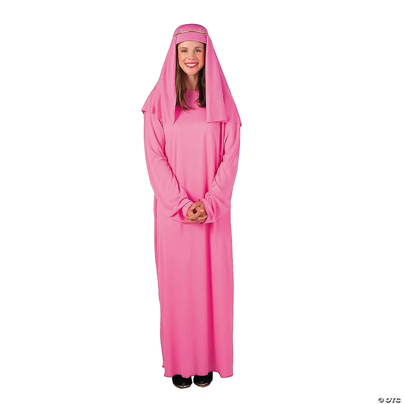Women’s Pink Nativity Robe & Headpiece