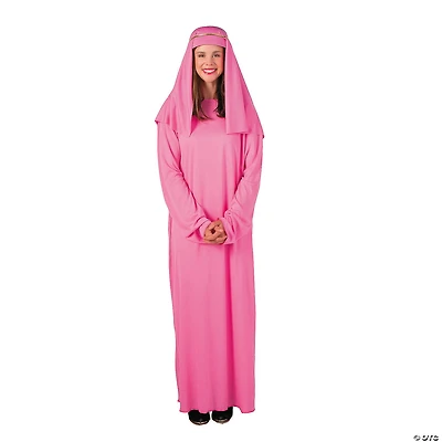 Women’s Pink Nativity Robe & Headpiece
