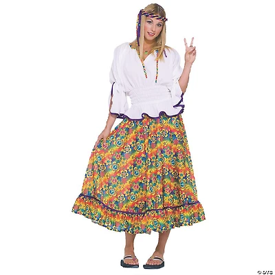 Women’s Woodstock Girl Costume - Standard