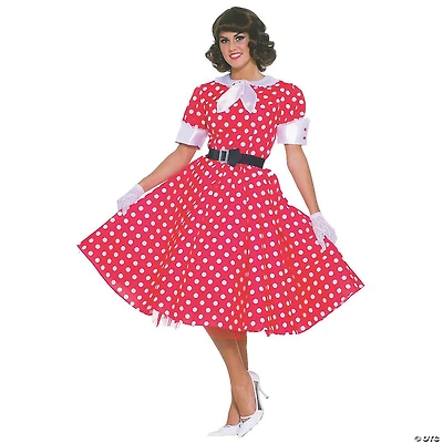 Women's 50s Housewife Costume - Standard