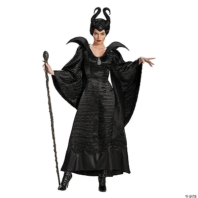 Women's Black Maleficent Christening Costume