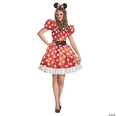 Women's Classic Red Minnie Mouse™ Costume