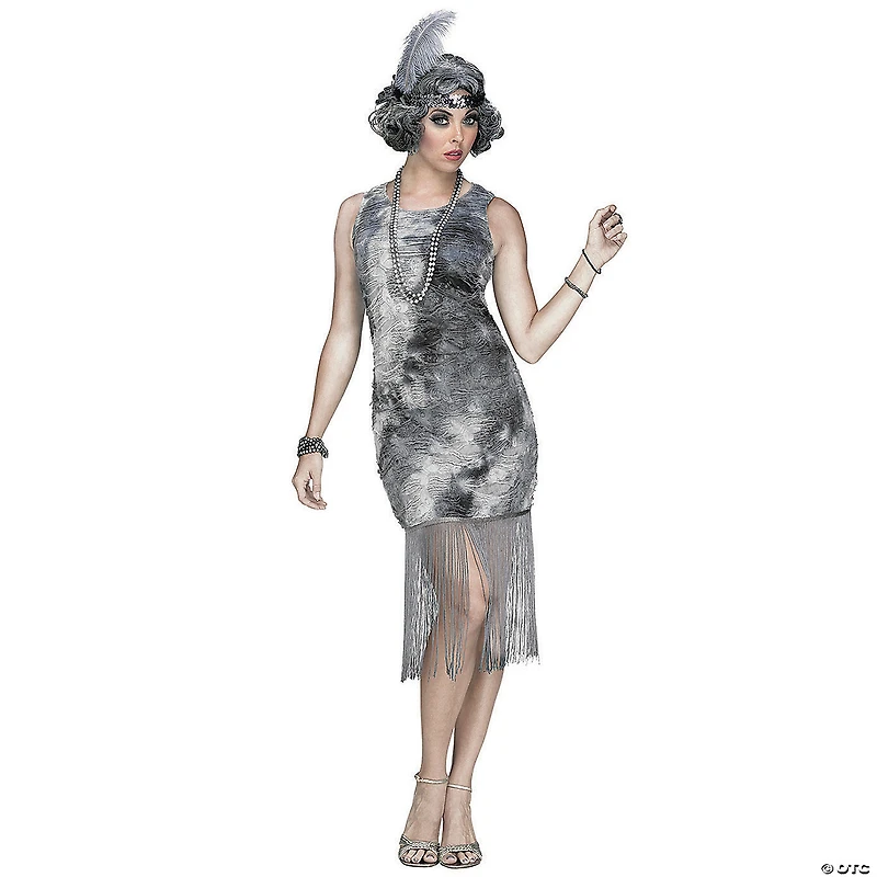 Women's Ghostly Flapper Costume