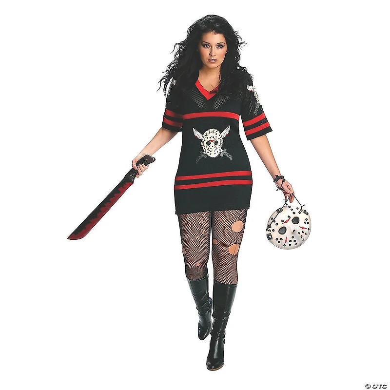 Women's Miss Sexy Voorhees Plus Size Costume - Size 14-16
