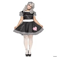 Women's Plus Size Broken Doll Costume