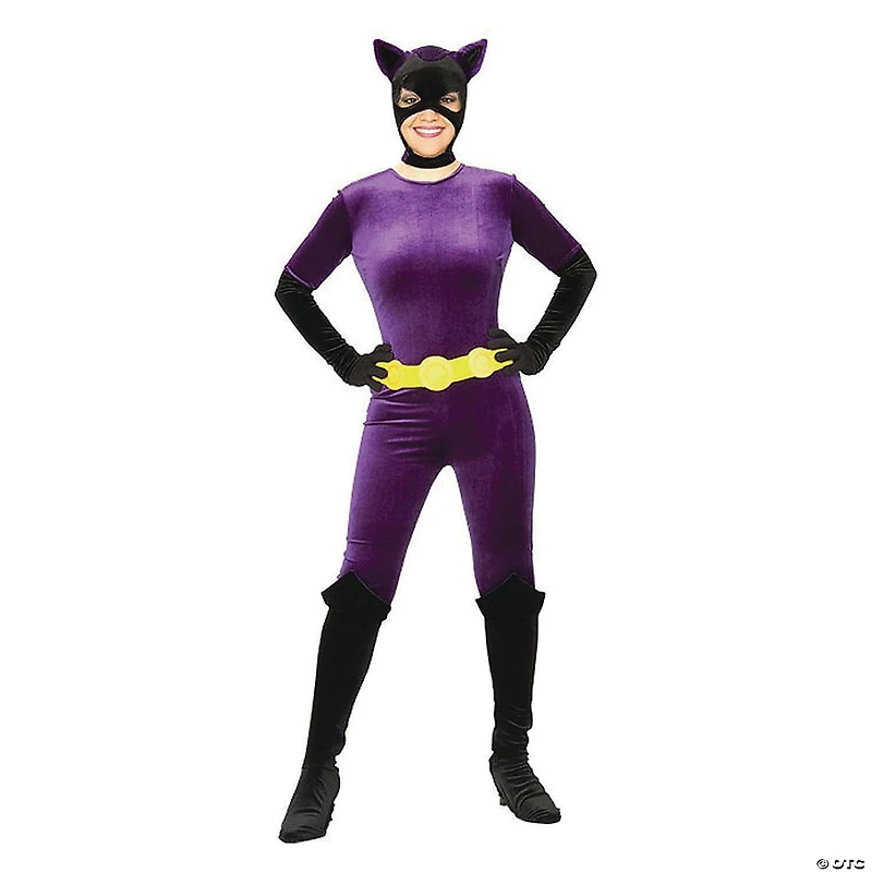 Women's Purple Catwoman Costume
