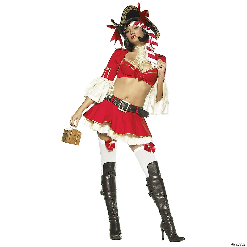 Women's Sexy Captain Booty Pirate Costume