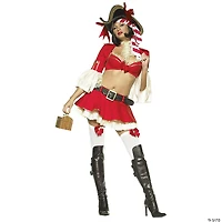 Women's Sexy Captain Booty Pirate Costume