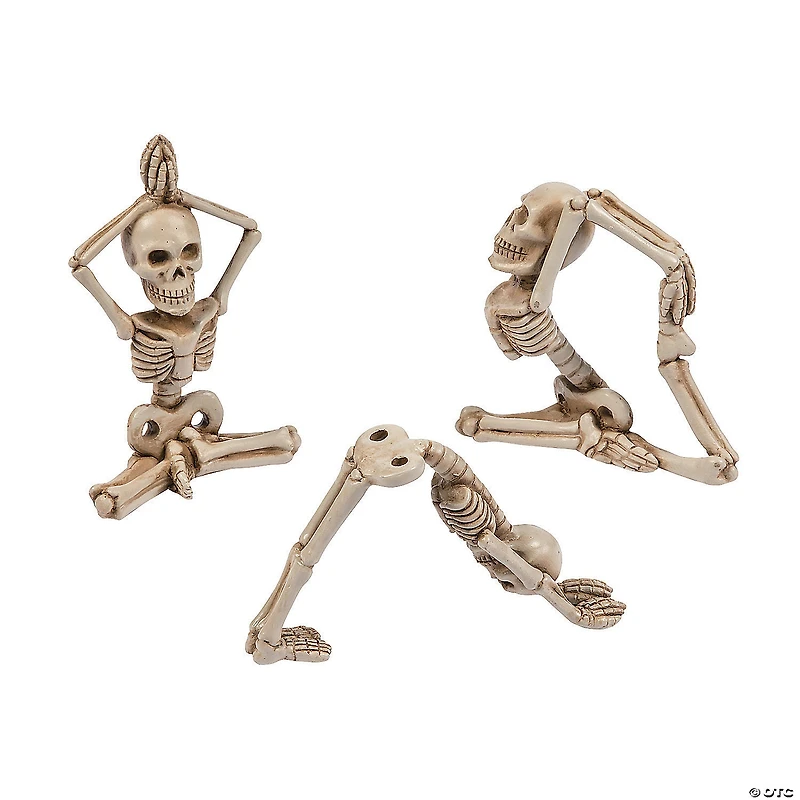 Yoga Skeletons Halloween Decoration