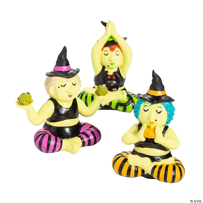 Yoga Witch Tabletop Decorations