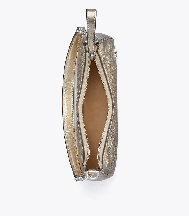 151 Mercer Metallic Small Crescent Bag
