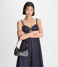 151 Mercer Patent Quilt Small Crescent Bag