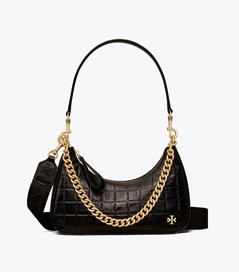 151 Mercer Patent Quilt Small Crescent Bag