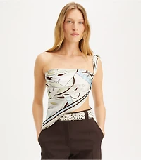 Acrobats Double-Sided Silk Square