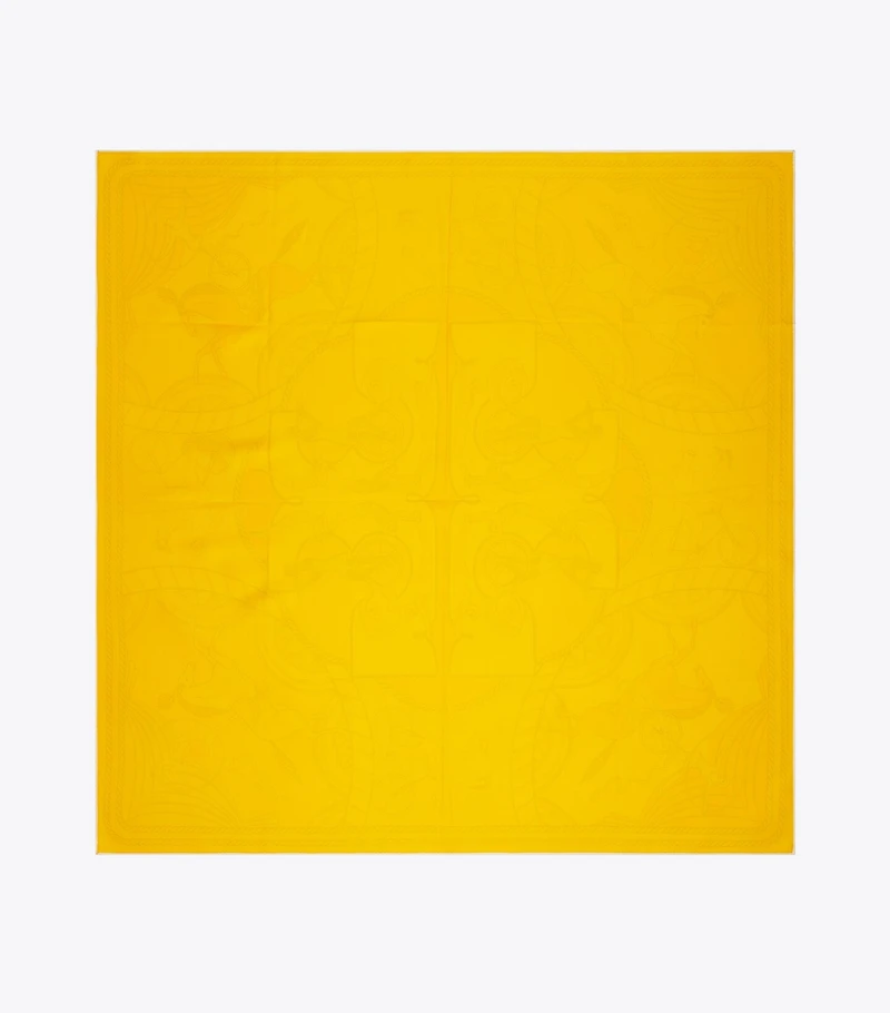 Aeronauts Double-Sided Silk Square