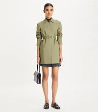 Belted Twill Coat