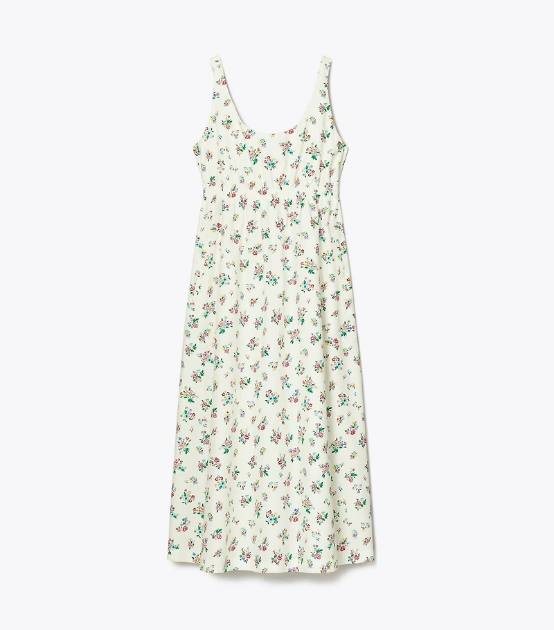 Bonded Poplin Dress