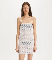 Broderie Mini Dress