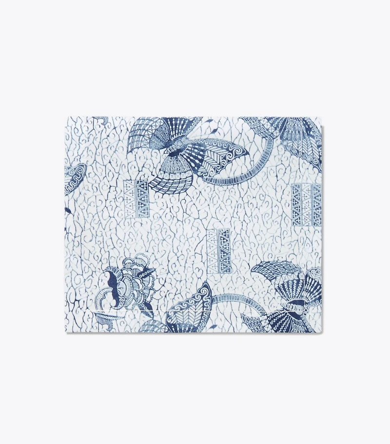 Butterfly Batik Cocktail Napkin, Set of 4