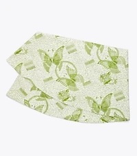Butterfly Batik Round Tablecloth, 108"