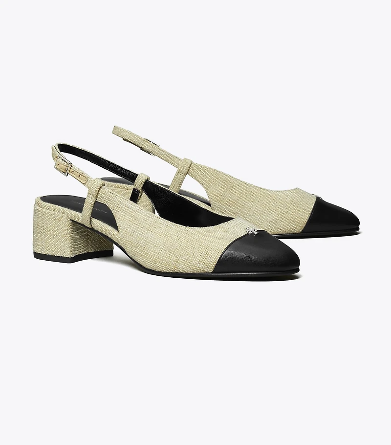 Cap-Toe Slingback