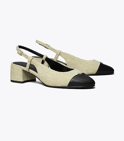 Cap-Toe Slingback