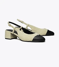 Cap-Toe Slingback