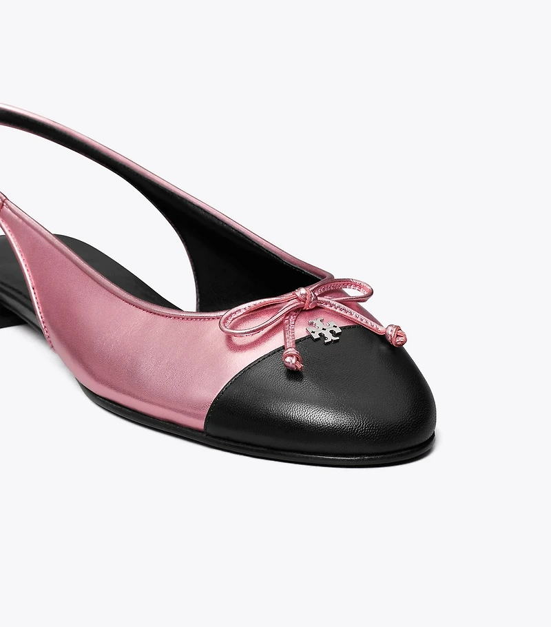 Cap-Toe Slingback