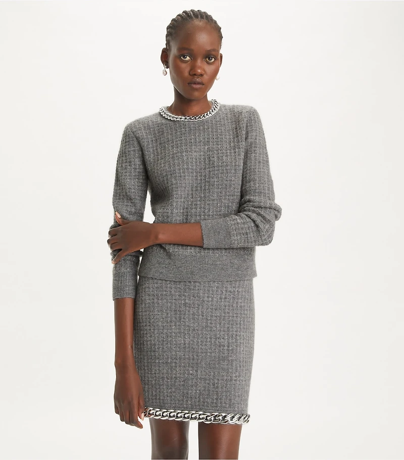 Chain Crewneck Pullover