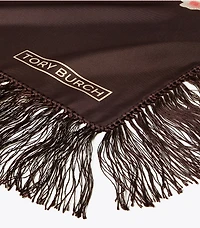 Chair Floral Silk Square