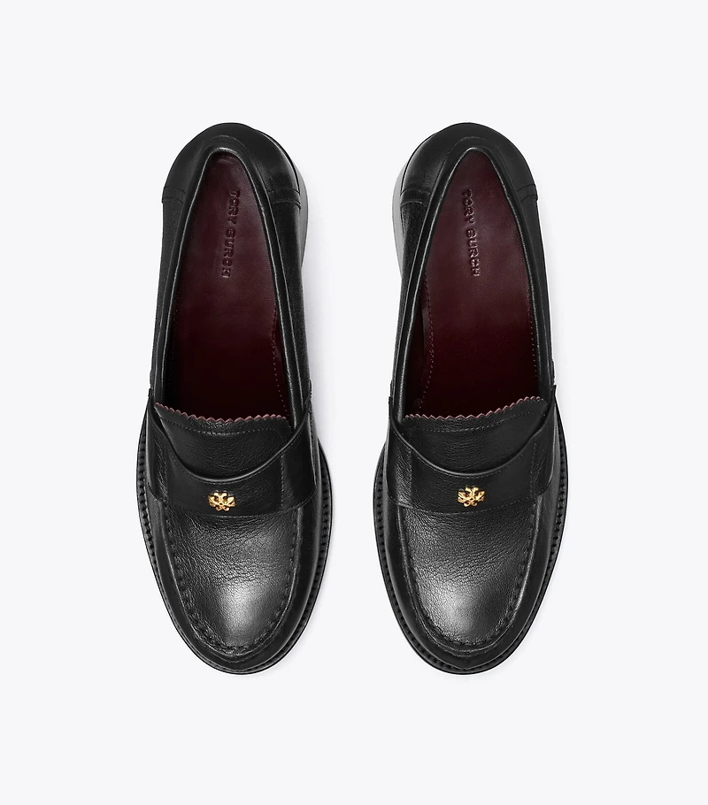 Classic Heeled Loafer