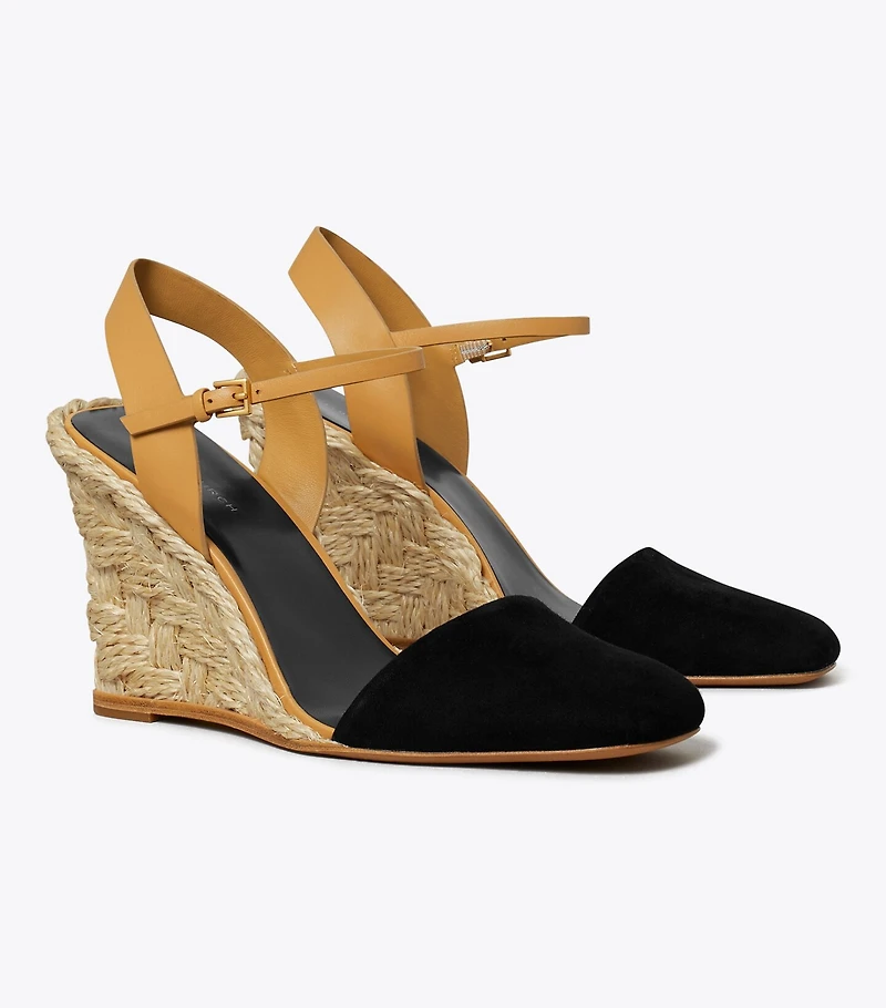 Closed-Toe High Espadrille