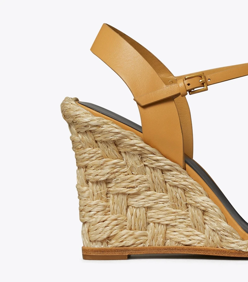 Closed-Toe High Espadrille