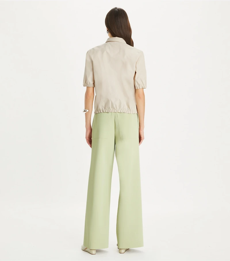 Coated Jersey Pant