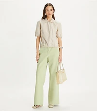 Coated Jersey Pant