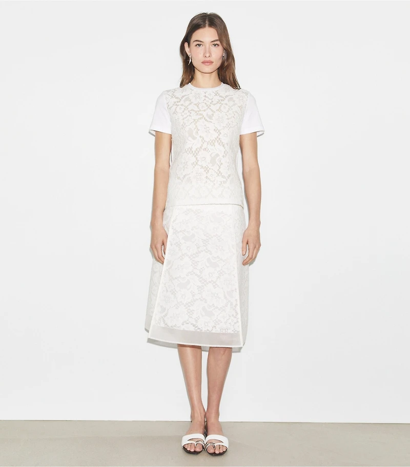 Corded Lace Skirt