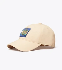 Cotton Baseball Hat with Patch