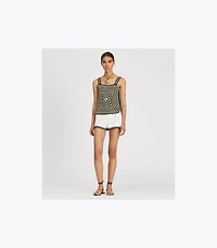 Cotton Crochet Tank Top