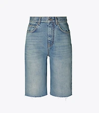 Cotton Denim Short