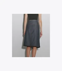 Cotton Denim Skirt