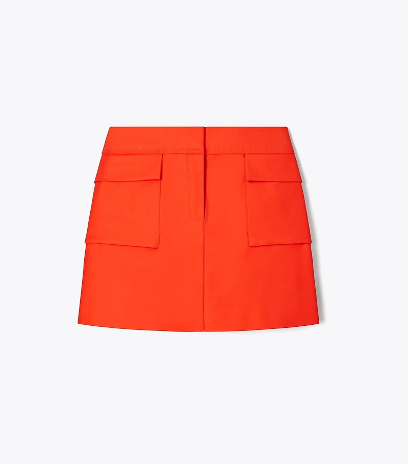 Cotton Mini Skirt