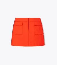Cotton Mini Skirt