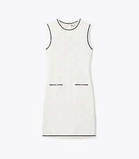 Cotton Pointelle Knitted Tank Dress