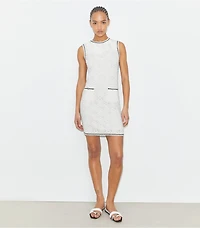 Cotton Pointelle Knitted Tank Dress